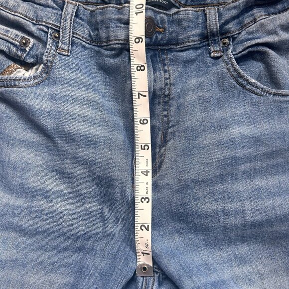 Aeropostale Mid Rise Bootcut Jeans Women’s 14 Regular Blue Denim - Picture 6 of 9